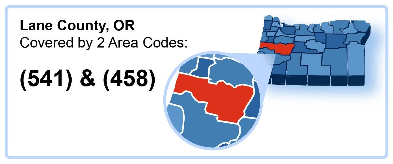 541_458_Area_Codes_in_Lane_County_Oregon